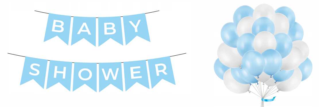 baner baby shower nieb