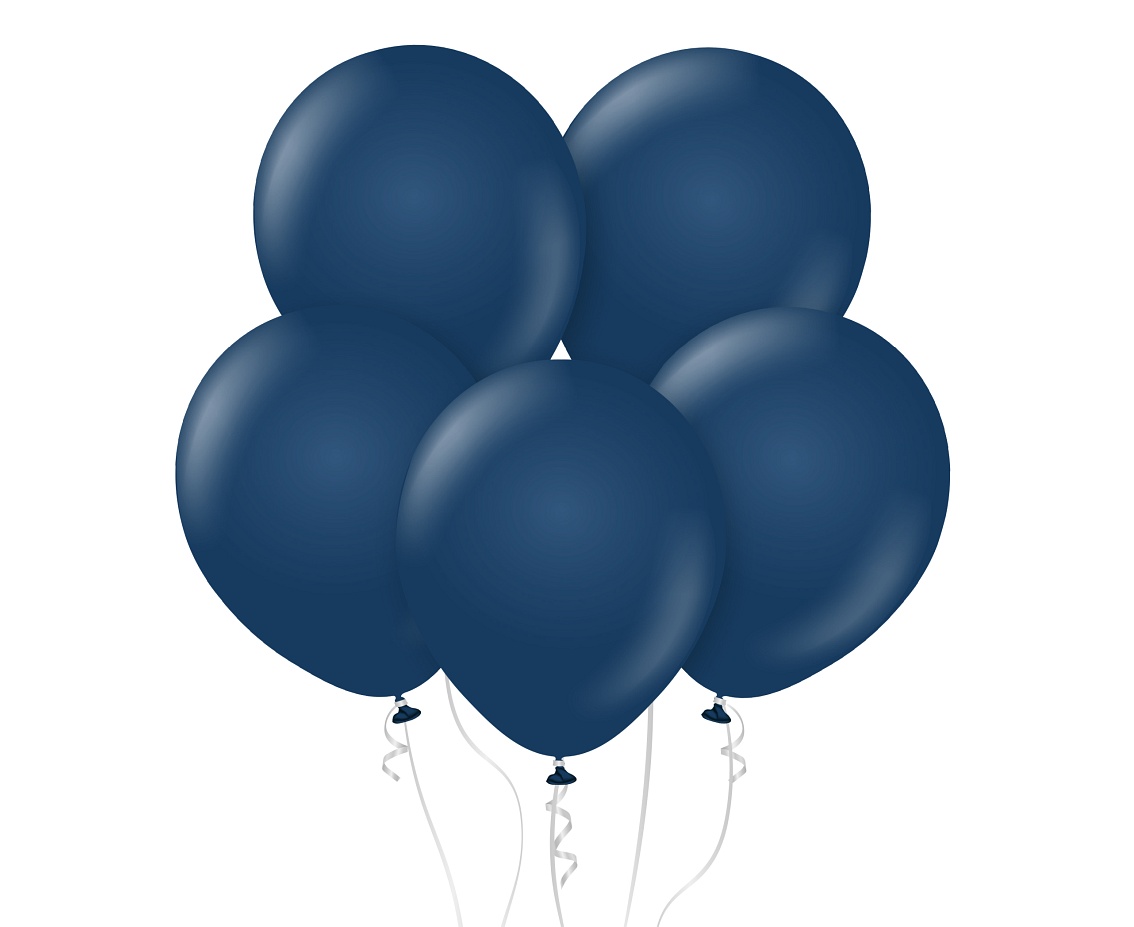 balony-pastelowe-granatowe-navy-30-cm-100-szt